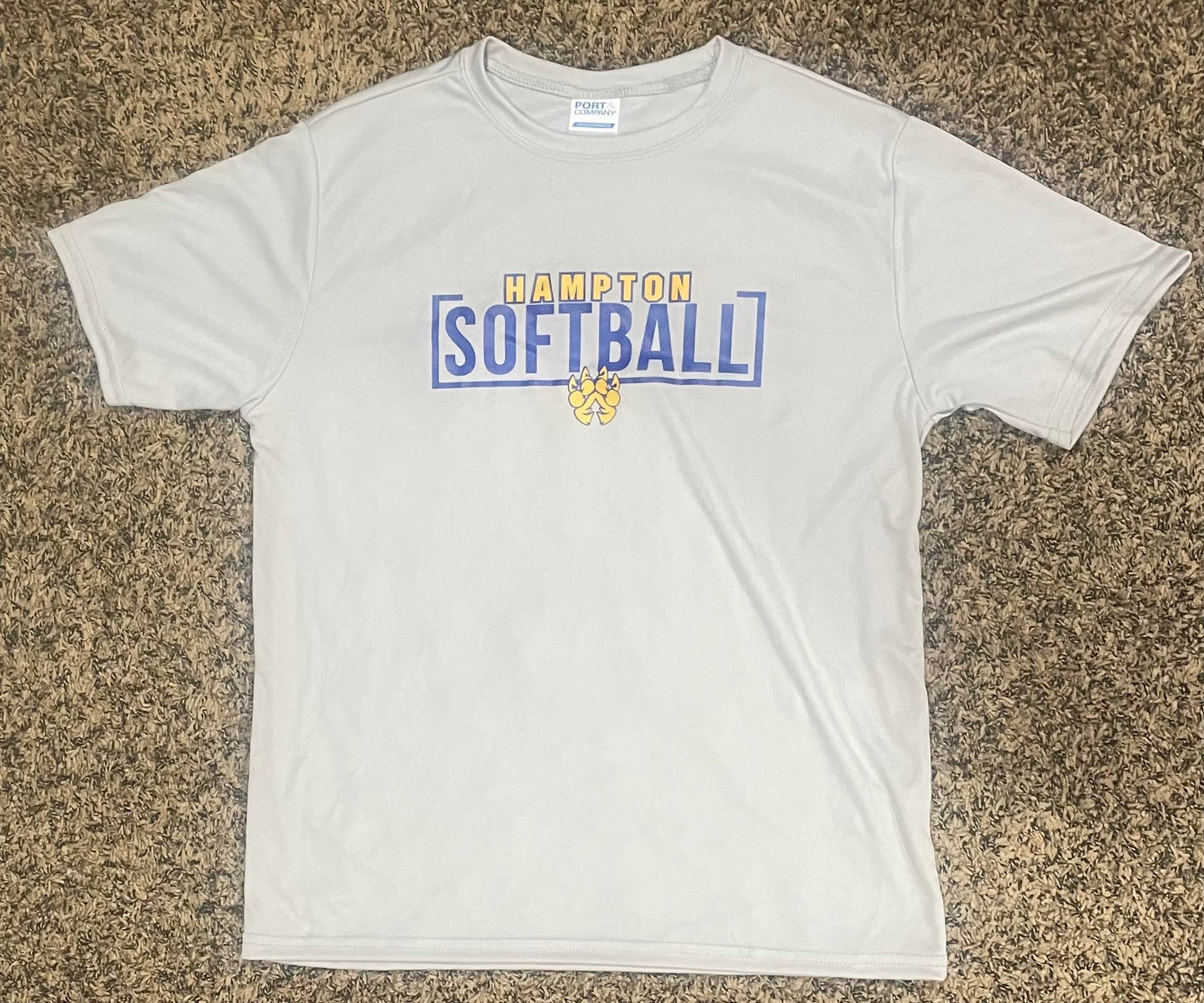 Youth Short Sleeve Hampton Softball Teeshirt